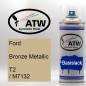 Preview: Ford, Bronze Metallic, T2 / M7132: 400ml Sprühdose, von ATW Autoteile West.
